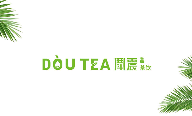 鬥震茶饮logo设计