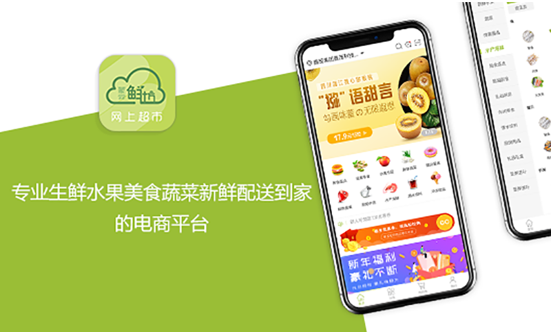 生鲜app开发水果美食蔬菜配送到家的<hl>电商服务</hl>平台京东到家