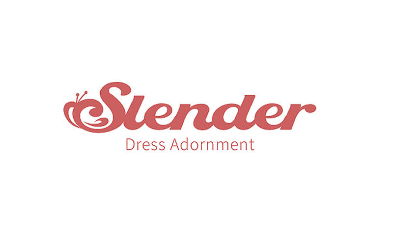 SLENDER.俏服饰女装品牌logo商标VIS定位设计