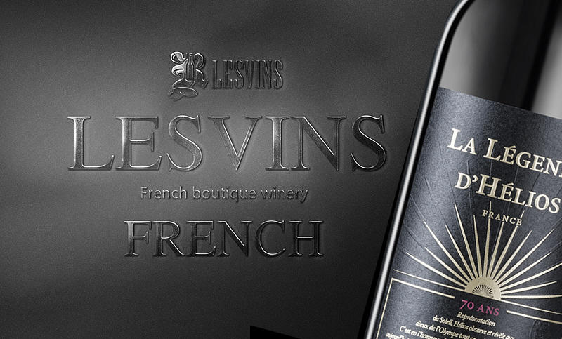 路瓦酒社红酒品牌logoVIS识别系统设计-因心设计