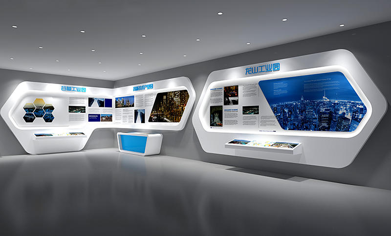 企业展厅设计/产品展厅设计/展馆设计/形象墙/展厅效果图