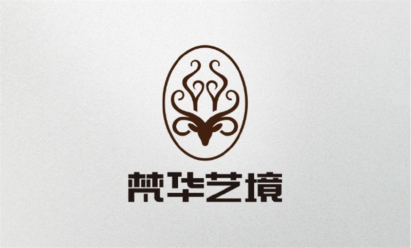 梵华艺境-企业logo设计-艺术培训logo画室logo