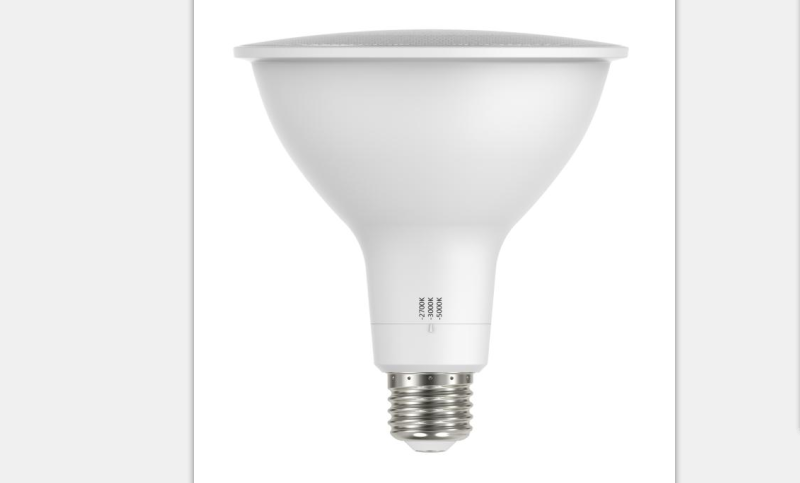 LED灯可防水切换色温,调光,功率创新结构设计